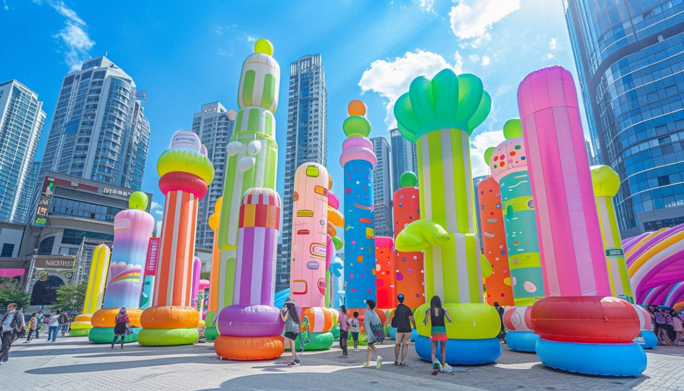 Comment les structures gonflables géantes transforment le marketing produit