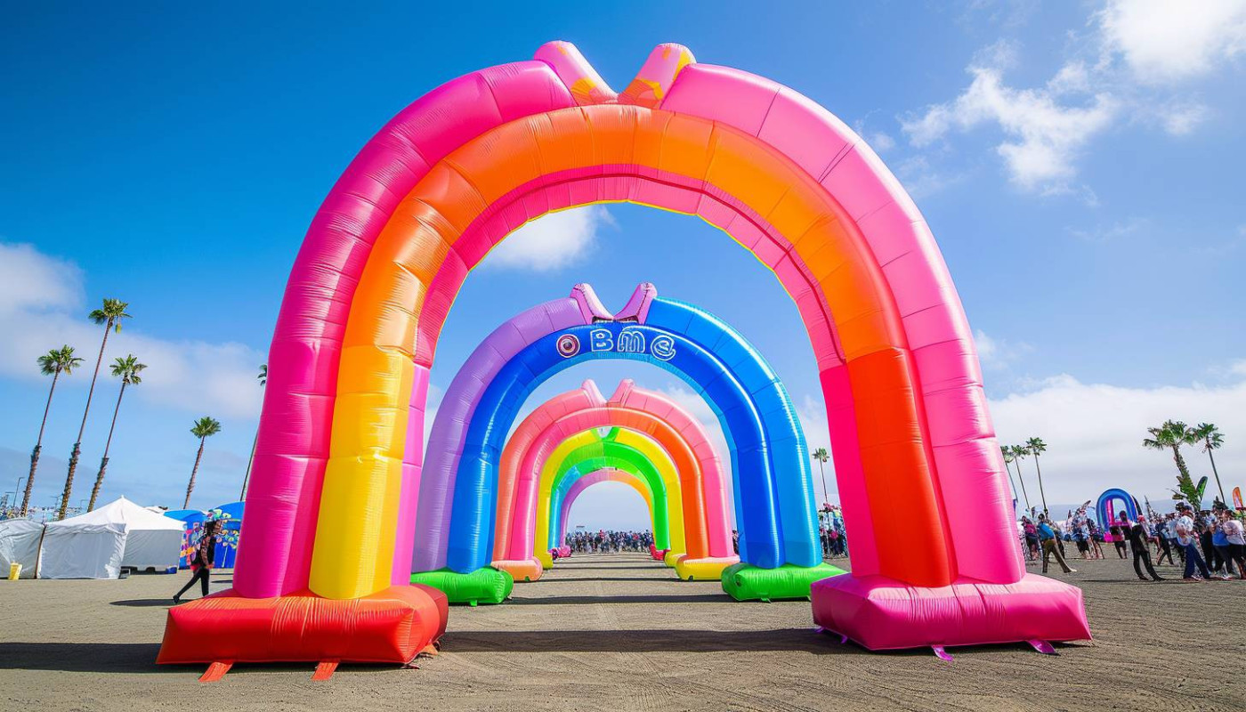 Communication - Maximiser la visibilité lors d'événements avec des arches gonflables personnalisées